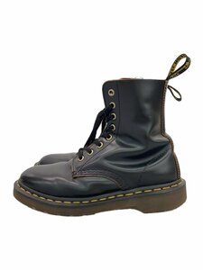 Dr.Martens◆ブーツ/UK4/BLK/レザー