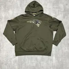 希少　NIKE NFL パーカー　ペイトリオッツ　THERMR FIT