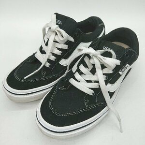 ◇ VANS ヴァンズ スニーカー サイズ24 ブラック ホワイト レディース E