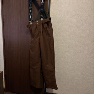 希少★ボグナー　BOGNER　ビブパンツ　スキーパンツ　フェニックス社製　身長１７０cm 【JASPO Mサイズ】ウェスト７８cm ブラウン