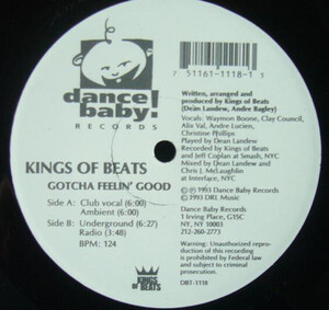 米12 Kings Of Beats Gotcha Feelin Good DBT1118 Dance Baby Records /00250