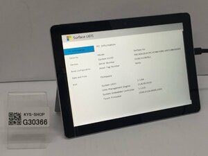 ジャンク/ Microsoft Surface Go Intel Pentium 4415Y メモリ8.19GB NVME128.03GB 【G30366】