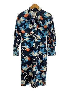 marimekko◆長袖ワンピース/36/コットン/花柄/52193-1-46952