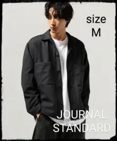 JOURNAL STANDARD【美品】カバーオール CPOシャツ グレー M