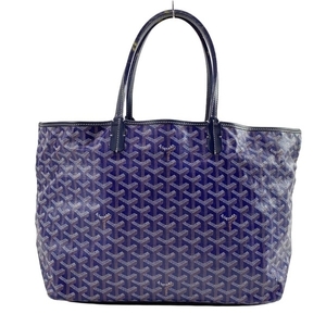 ゴヤール GOYARD トートバッグ サンルイPM レザー ネイビー ATN020132 バッグ