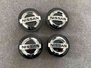 日産 車のホイールセンターキャップ 4個セット センターハブキャップカバー 直径54mm ホイールカバー ◎055