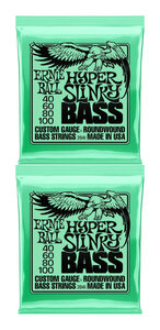 即決◆新品◆送料無料ERNIE BALL 2841×2 [40-100] HYPER SLINKY ベース弦/メール便