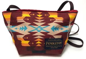 PENDLETON ペンドルトン 2409142 ショルダーバッグ ポーチ 美品　総柄　ロゴ