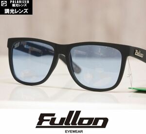 【新品】FULLON サングラス 調光 + 偏光レンズ FGL004-3 - Matte Black / Blue Polarized + 調光 - GREEN LABEL 正規品