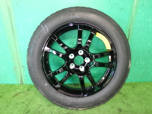 フーガ[KY51 前期]スペアタイヤ T155/80R18インチ ビッグキャリパー akebono曙ブレーキ ENKEI エンケイ