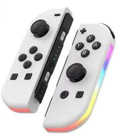 互換性 ジョイコン JOY-CON LED ホワイト【新品】