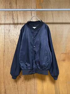 古着 blauer ブラウアー ポリス フライト MA1 ジャケット ブルゾン アメリカ製 USA製 紺 ネイビー XL 2XL 大きいサイズ ビッグサイズ