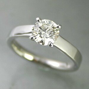 婚約指輪 安い ダイヤモンド リング 0.5カラット プラチナ 鑑定書付 0.53ct Dカラー IFクラス 3EXカット GIA