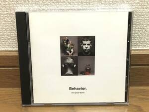 Pet Shop Boys / Behaviour シンセポップ エレクトロ 名盤 輸入盤(US盤 品番:CDP-7-94310-2) Electronic / Johnny Marr / The Smiths