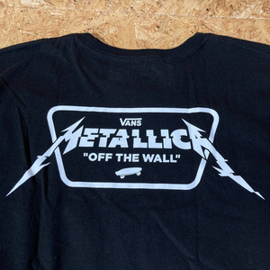 VANS Metallica 半袖 Tシャツ L コラボ 別注 限定 ヴァンズ メタリカ