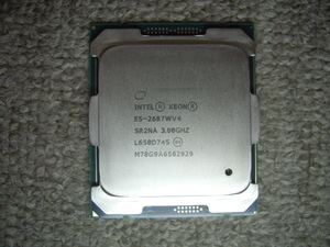 【送料無料】 Intel Xeon E5-2687W v4 （LGA2011-3、3.00GHz、SR2NA）