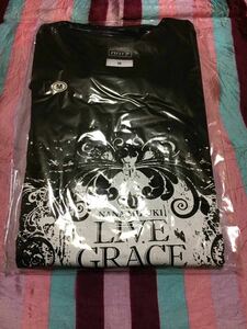 水樹奈々 Tシャツ(GRACE ver.) ブラック Mサイズ 「NANA MIZUKI LIVE GRACE 2013 -OPUS II-」