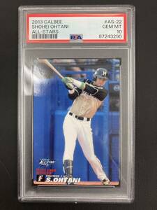 PSA10 大谷翔平 2013 CALBEE# AS-22 RC ルーキーカード shohei ohtani カルビー ALL-STARS Dodgers カード トレカ NPB BBM PSA 10 日本ハム