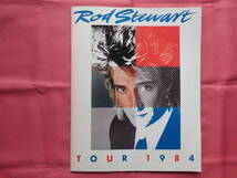 ★☆ROD STEWART/ロッド・スチュワート　1984年コンサートパンフレット　40ページ☆★