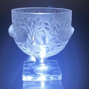 【美品】Lalique★ラリック★花瓶★エリザベス