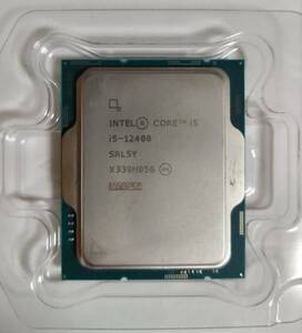 インテル INTEL 第12世代 CPU Core i5 12400 2.5GHz LGA1700 中古即決送料無料