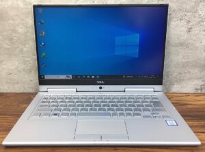 1円～ ●NEC VersaPro VKT16/GV-4 タイプVG / Core i5 8250U (1.60GHz) / メモリ 8GB / SSD 256GB / 13.3型 フルHD / Win10 Pro 64bit