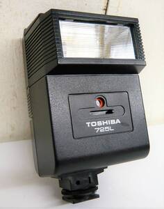 レトロ 当時物 RETRO CAMERA TOSHIBA 東芝 フィルムカメラ 用品 アクセサリー ストロボ TOSHIBA 725L ケース コード付 Made in japan 