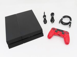 ○【SONY ソニー】PS4本体 500GB CUH-1200A ジェットブラック