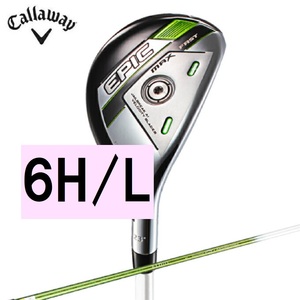 【新品 送料無料】 レディース キャロウェイ EPIC MAX FAST ユーティリティ ELDIO 40 for Callaway (6H/26°/L) 女性用