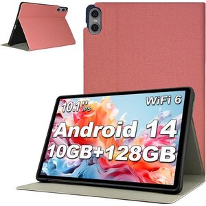 For ODEA A10 / Teclast P30T 衝撃 全面保護 タブレットスリーブ 手触りが良い ピンク 593