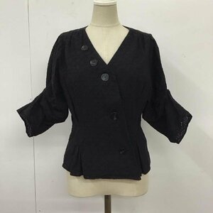 SLY 2 スライ シャツ、ブラウス 半袖 030dsz30-3500 TUCKSLEEVECOTTONLACEトップス 半袖シャツ フレアシャツ Shirt Blouse 10115972