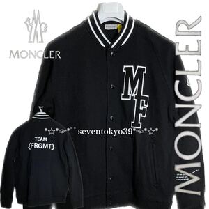 新入荷 本物 新品 43988507 MONCLER モンクレール/GENIUS 7 FRGMT HIROSHI FUJIWARA サイズXXL/大人気 CARDIGAN スタジャン ブルゾン 