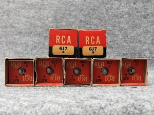 RCA / 真空管 / 6J7G (7個) 【現状渡し品】