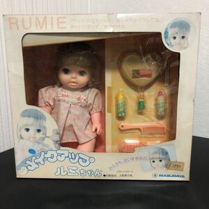 ◎②メイクアップ ルミちゃん 増田屋 1987 日本製 レトロ 玩具 おもちゃ 人形 未使用品