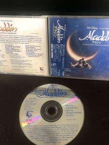 【Aladdin アラジン】Disney 1988年　サントラ　ディズニー　中古 【23/07 TY-6E】