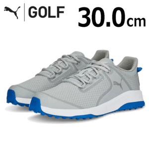 PUMA FUISON GRIP 377527 【プーマ】【スパイクレス】【サイズ：30.0m】【カラー：05 Gray/Silver/Royal】【GolfShoes】