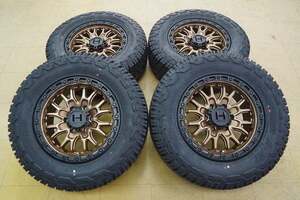 【未使用SET】HOSTILE H135 RIDGE CREST JP SPEC 17 6H139.7 8J+20 ヨコハマ ジオランダー X-AT G016 265/65R17 120/117Q LT 24年 プラド B