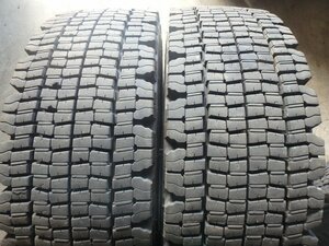 L526 送料無料【215/70R17.5 123/121】ブリヂストン W970 スタッドレス 2本 2020年製 約7-7.5分山