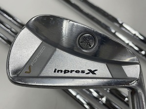 期間限定セール ヤマハ YAMAHA 【並品】右用アイアンセット6本 S inpresX VFORGED