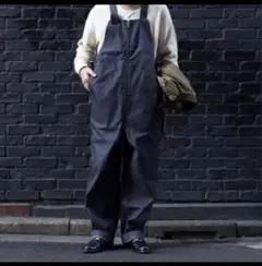 【blurhms 】U.S COTTON DENIM OVERALLS