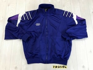 GONA by asics アシックス レディース 日本製 ジャージジャケット L 青