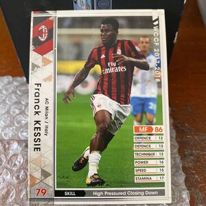 ◆WCCF 2017-2018 フランク・ケシエ Franck KESSIE AC Milan 104◆