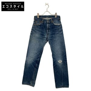 LEVI‘S リーバイス 501XX 90S 裏ボタン刻印555 バレンシア製 ビックE 均等V ボタンフライ デニムパンツ 31 ブルー メンズ