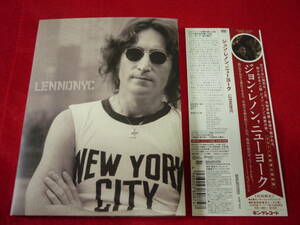 JOHN LENNON/LENNONYC★ジョン・レノン、ニューヨーク★国内盤DVD/本編約115分＋特典映像収録/日本語字幕付/初回限定/BEATLES