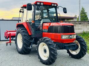 クボタ トラクター MD87 ■87馬力 ■エアコン キャビン ■4WD ■1083時間 ■コバシ ロータリー FTX240T