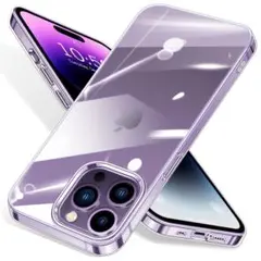 iPhone14Pro クリアケース　透明 アイフォン スマホケース　TPU