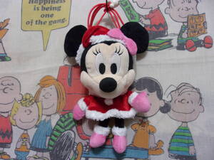 Disney ミニーちゃん ショルダーポーチ ディズニー Minnie Mouse ミニーマウス サンタクロース Xmas クリスマス ぬいぐるみ 人形 小物入れ