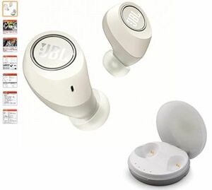 JBL FREE X TWS FULL WIRELESS EAR BUDS IPX5/Bluetooth WHITE OFFICIAL PRODUCT