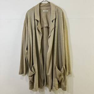 Plantation ISSEY MIYAKE リネンジャケット リネンカーディガン 極上素材 テーラードジャケット イッセイミヤケ【送料一律/同梱可能】N