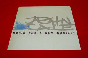 John Cale LP MUSIC FOR A NEW SOCIETY 美品 !!